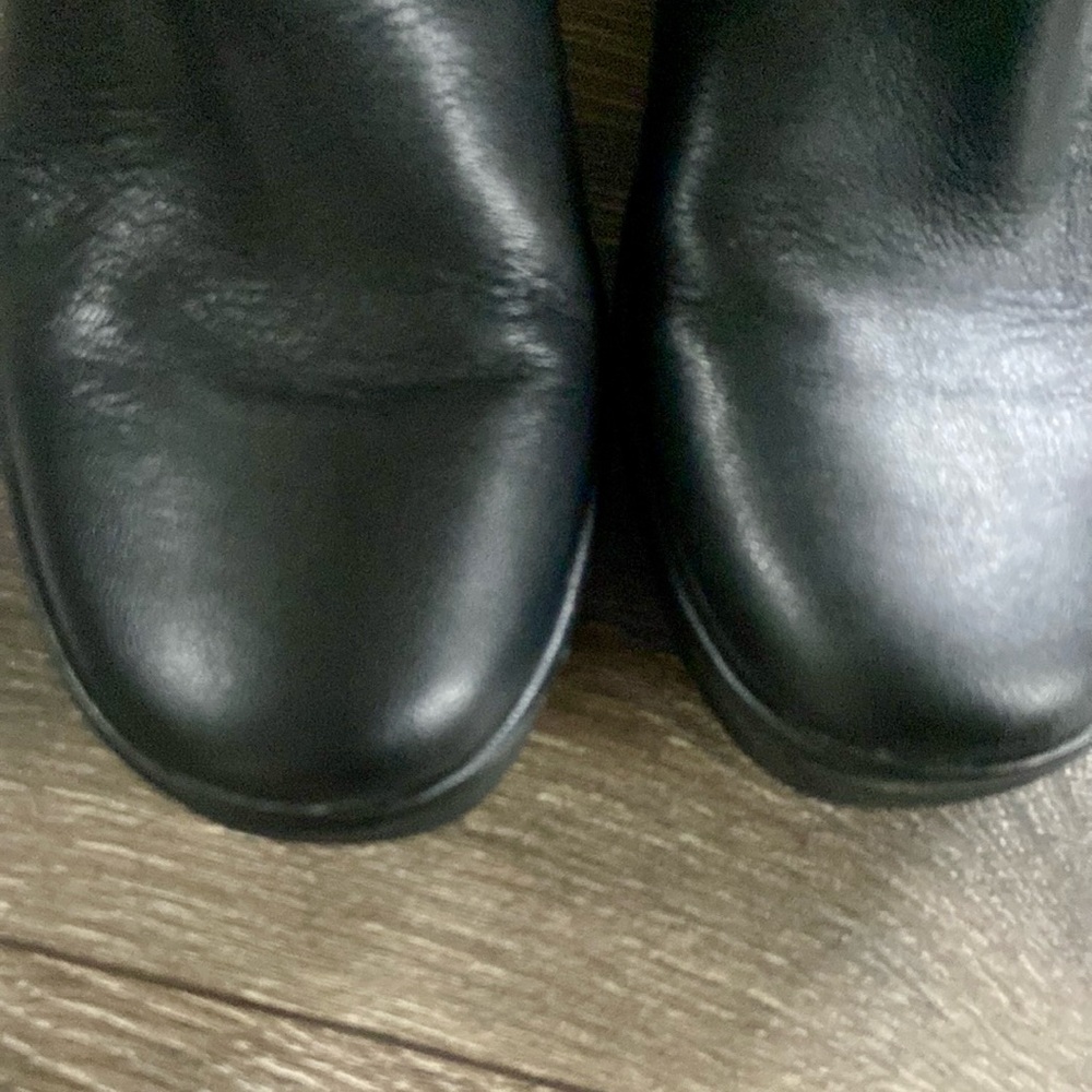 FLY London Yex Leather Fold-over Wedge  Boots - Picture 11 of 16
